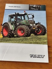 Fendt 200 Vario traktor prospekt tractor brochure 31