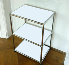 * USM Haller HiFi Regal 70x50x35 * Highboard Hi-Fi Möbel * Lichtgrau * MwSt. * 