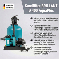 Pool Total Sandfilter BRILLANT