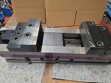 HILMA KNC160 Hydraulik Schraubstock Maschinenschraubstock Winkelantrieb Roemheld