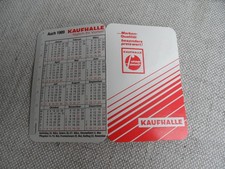 DDR - TASCHENKALENDER  1989 -