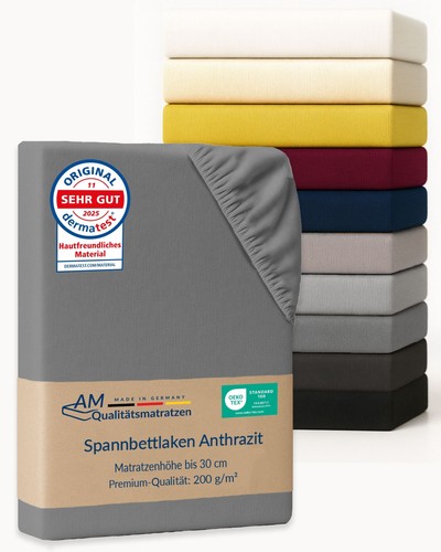 Spannbettlaken aus baumwolle - spannbettlaken,