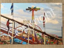 Retro XXL Foto KIRMES DÜSSELDORF High Energy Toboggan - Kirmes Schausteller