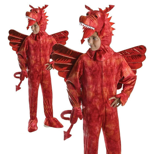 Kinder rot drachen kostüm - kinder,