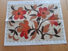 Stickvorlage Blumenmotiv