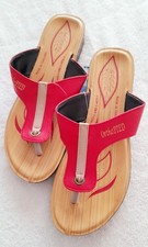 Neue Zehentrenner Flip Flops, DE Damen Schuh Größe 42 passend bis Gr. 43