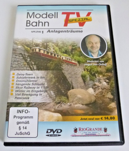 Dvd modellbahn spezial - modellbahn, tv