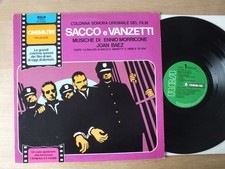 Ennio Morricone Joan Baez - Sacco e Vanzetti   SOUNDTRACK    LP    Vinyl   vg+