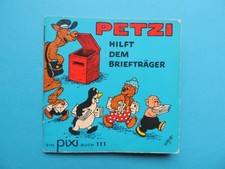 Pixi Buch alt - Nr. 111 Petzi hilft dem Briefträger -  3. Aufl. 1977