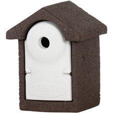 Nistkasten Siena Garden Holzbeton braun Einflugloch 32 mm Holzbeton Kiefer/Ficht