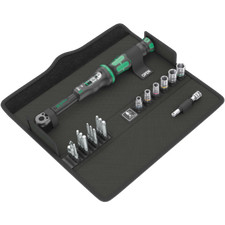 Wera Drehmomentschlüssel Click-Torque A 6 Set 1, 2,5-25 Nm, 20-teilig
