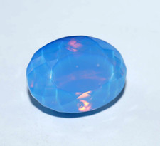 Natürlicher feuerblauer Opal
