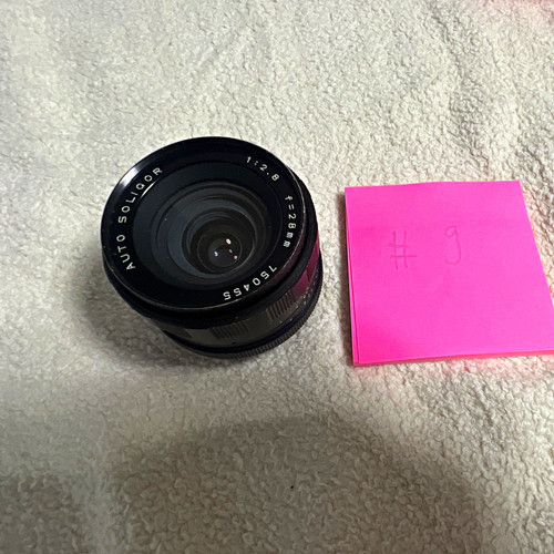 Soligor auto 28mm 8 - auto, f/2,8