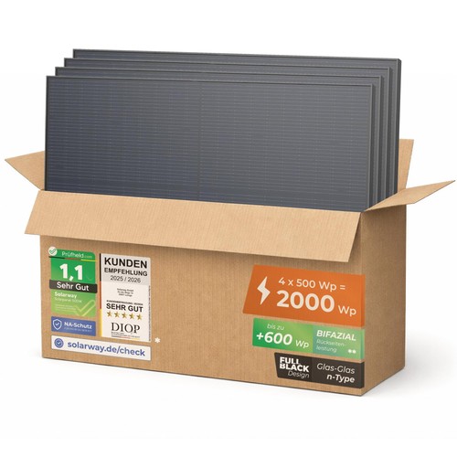Solarway 500w solarpanel full - solarway,