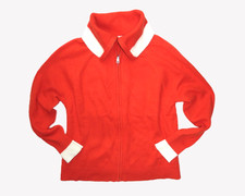 Boden Strickjacke/Cardigan m.  Reißverschluss Gr. 42,  Wollmix m. Alpaka, orange