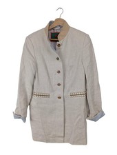 REITMAYER Übergangsmantel Damen Mantel Gr. DE 40 wollweiß Business-Look