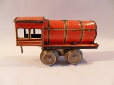 Karl Bub Nürnberg Spur-0-Uhrwerk Dampflokomotive vorkrieg Made in Germany