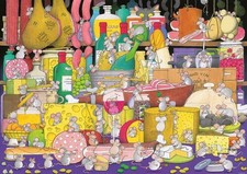 Puzzle (1000 T.) Mäuseparty
