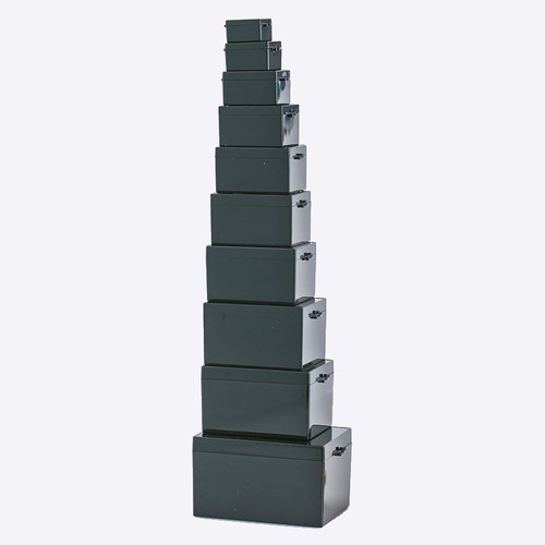 Schwarz klein plastikbox - schwarz,
