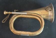 2. Weltkrieg Bundeswehr Signalhorn von AK Huttl wie getragen von Firma Buglers 1933-1945