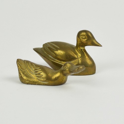 Kleine messing enten - 2,