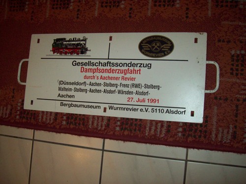 Metall zuglaufschild deutsche - metall,