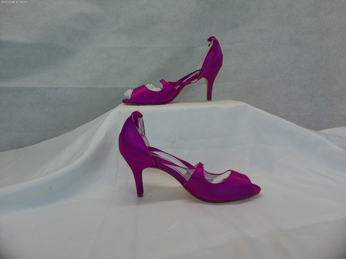 Damen brautschuhe satin high - satin,