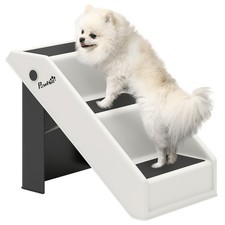 Hundetreppe 3 Stufen 36,5 cm Hoch Haustiertreppe für Kleine Hunde klappbar