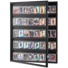 35 abgestufte Vitrine Schaukasten Sportkarten 617x775x55mm 98% UV-Schutz
