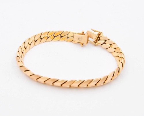 Panzerarmband 585 goldarmband - panzerarmband,