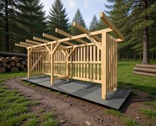 Holzunterstand KVH