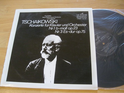 Tschaikowski konzerte - lp,