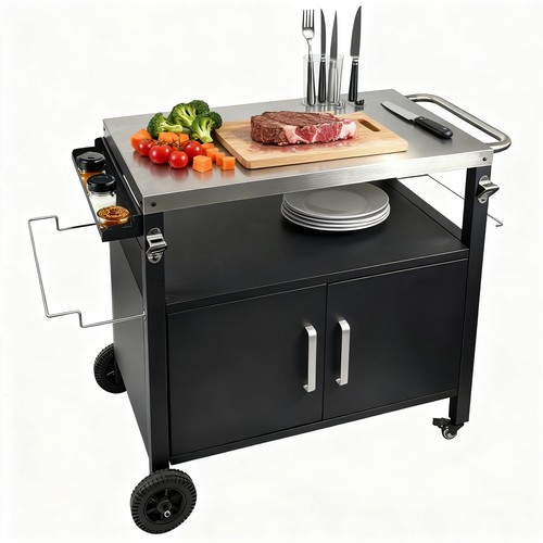 Grill beistelltisch mit - grill,
