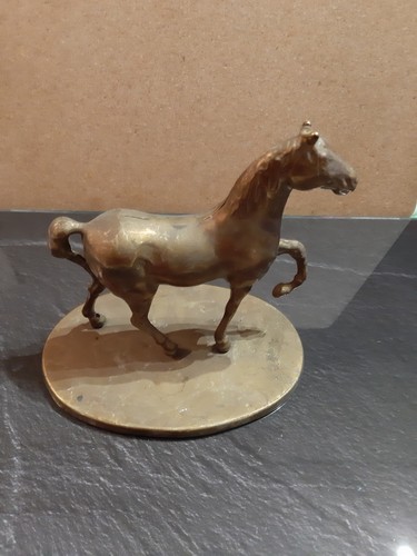 Vintage messing pferd figur - vintage,