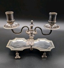 Kerzenhalter antik versilbert