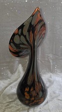 GLASGALERIE MALENTE Mundgeblasen Vase Blumenvase Tischvase Glasvase