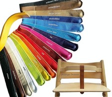 Öko Lederriemen Hochstuhl für Stokke Tripp Trapp uvm Schrittgurt für Frontbügel