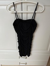 Schwarzes Figurbetontes Kleid