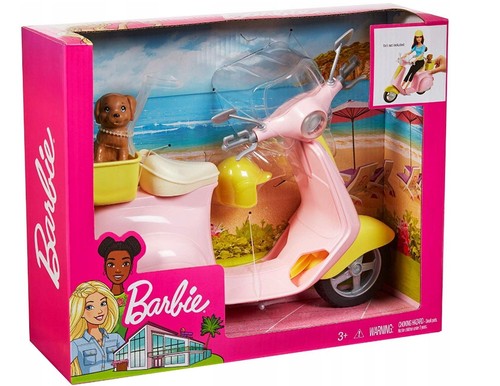 Barbie großer rosafarbener - barbie,