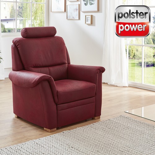 Polsterpower sessel wine - wine,
