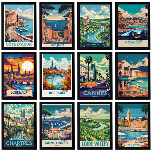 Vintage reise urlaub poster - urlaub,