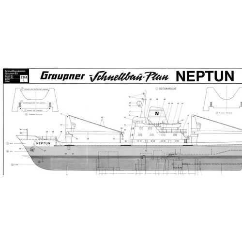 Bauplan neptun modellbauplan - bauplan,