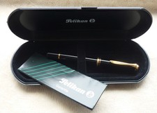 Pelikan Füller M600 schwarz Oldstyle 80/90 Jahre - Goldfeder 18K/750  "OB"