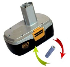 Zellentausch für Mac Allister Akku  18 V   mit 2,0 Ah NiCd   2000 mAh