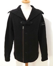 G-Star Herren Strickjacke Grösse L Schurwolle Sailor Cardigan Knit L/S G210