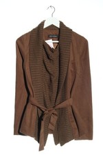BERND BERGER Cardigan Damen Jacke Gr. DE 34 braun Casual-Look
