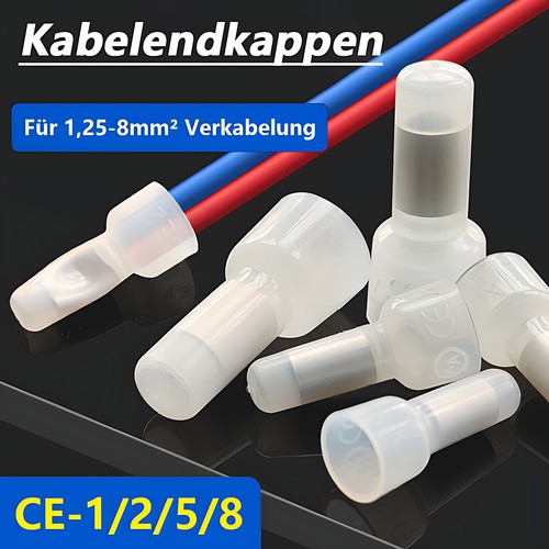 Kabelendkappen preshülsen - kabelendkappen,