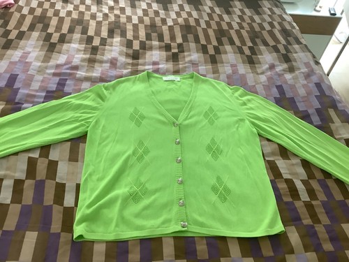 Escada strickjacke grün - escada,