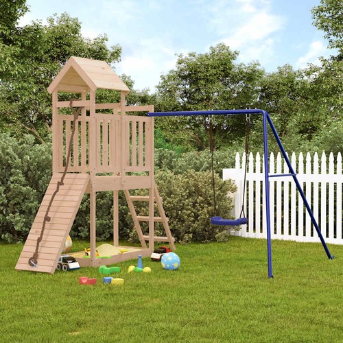 Spielturm mit schaukel - spielturm,