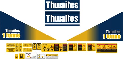 Thwaites tonne dumper - thwaites,
